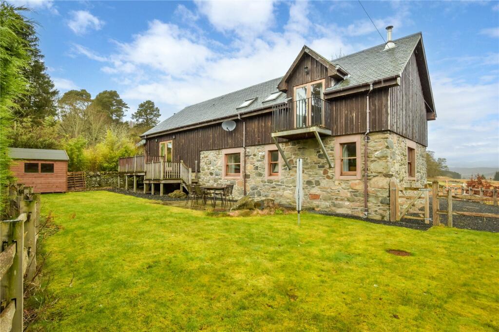 2 bedroom detached house for sale in Strathview Barn, Kirkmichael, Blairgowrie, Perth and