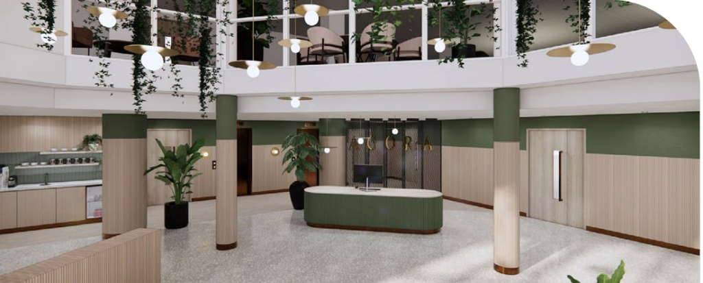 Agora reception area.png