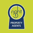 Right 1 Lettings, Northamptonshire Estate Agent Logo