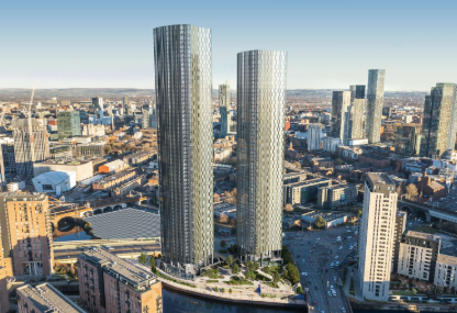 Main image of property: Vista River Gardens, Trinity Island, Water St, Manchester M3 4JH