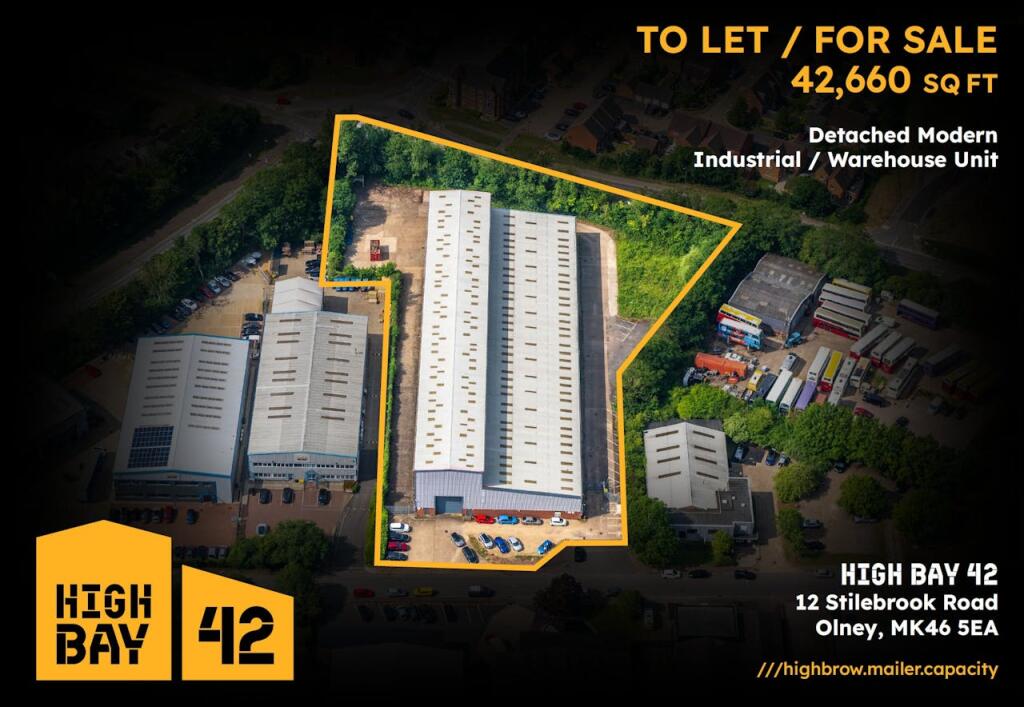 Main image of property: High Bay 42, 12 Stilebrook Road, Olney, MK46 5EA