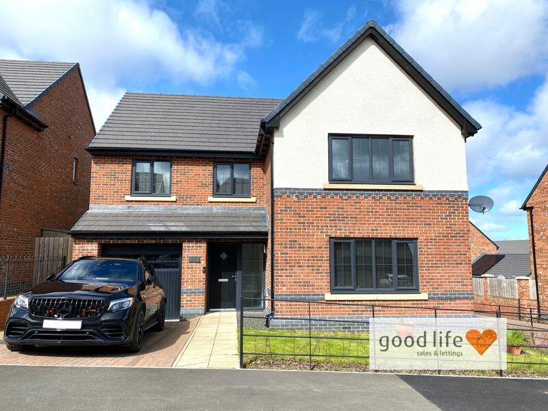 4 bedroom detached house for sale in Leighfield Drive, Burdon Rise
