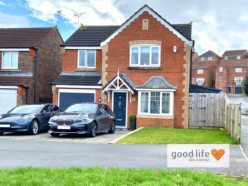 4 bedroom detached house for sale in Kedleston Close, Tunstall Grange