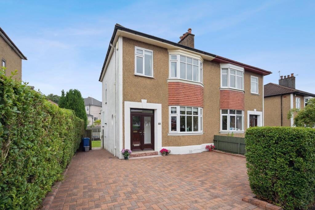 3 bedroom semidetached villa for sale in Hillfoot Drive, Bearsden