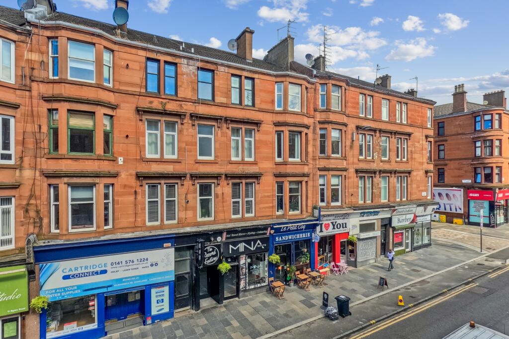1 bedroom flat for sale in Byres Road, Flat 3/2, Partick, Glasgow, G11