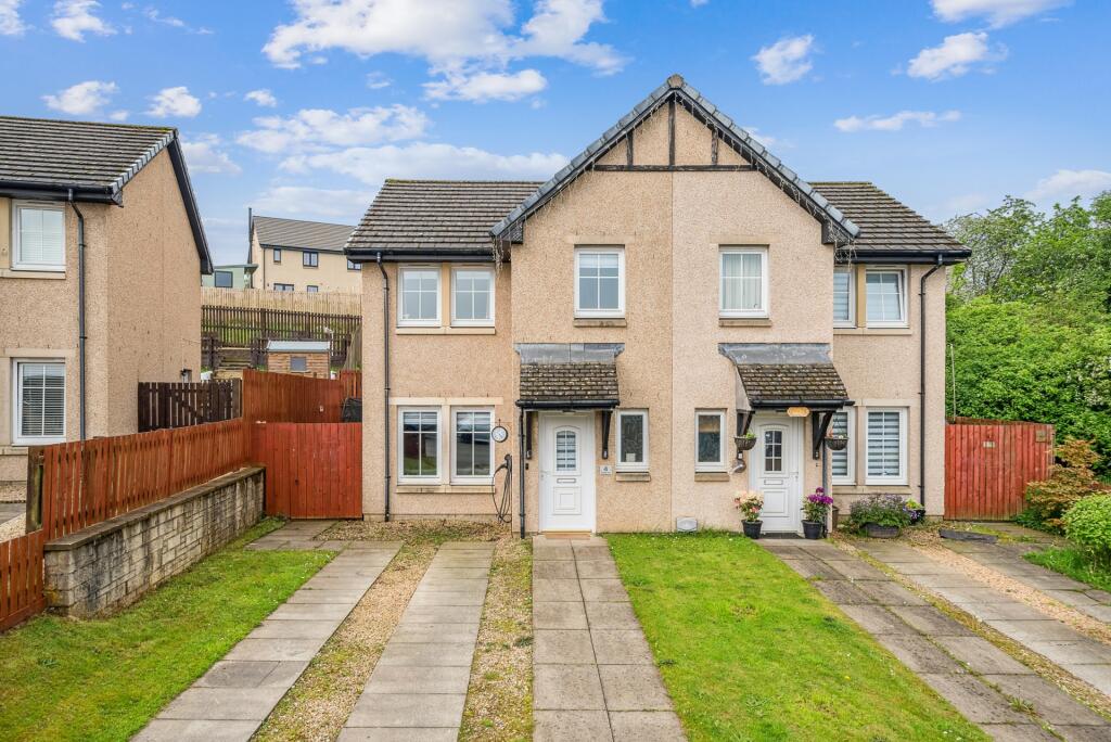 3 bedroom semidetached house for sale in McAulay Brae, Plean, Stirling