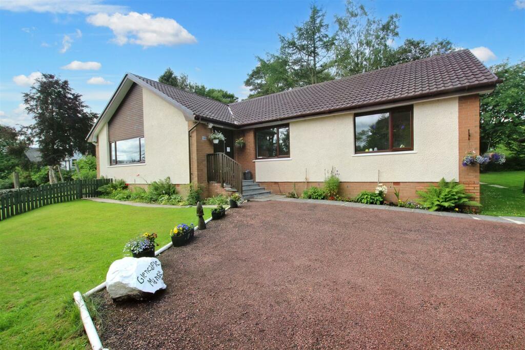 4 bedroom detached bungalow for sale in Carlisle Road, Crawford, Biggar