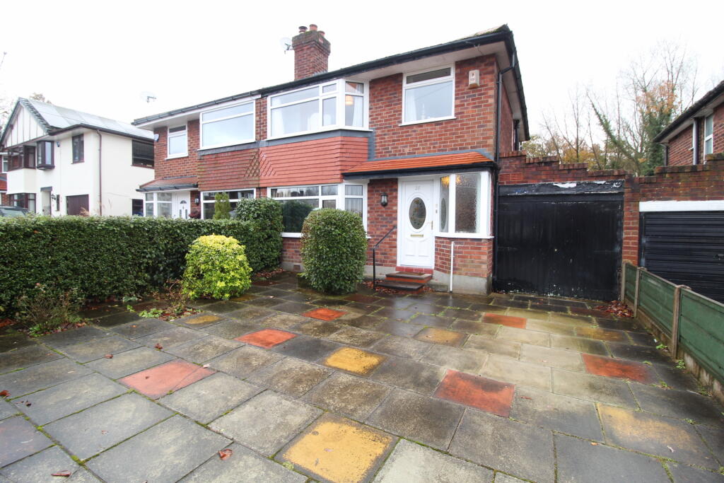3 bedroom semidetached house for sale in Woodville Drive, Marple, SK6