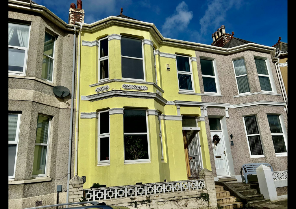3 bedroom terraced house for sale in South View Terrace, Plymouth, PL4