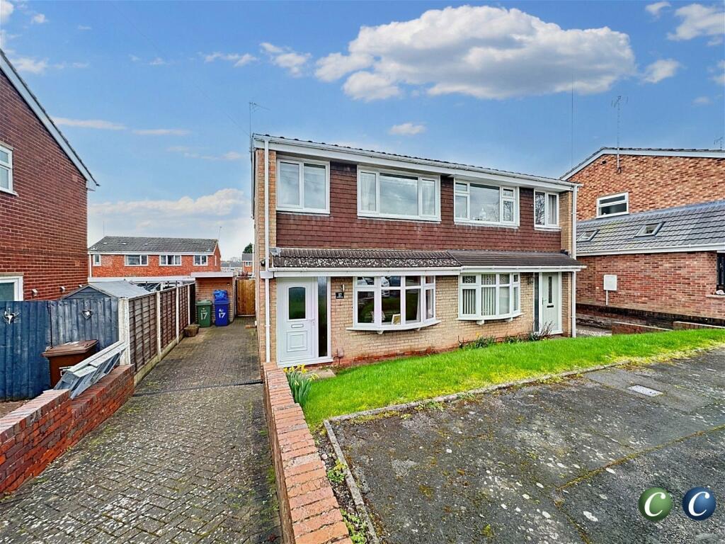 3 bedroom semidetached house for sale in Kelvedon Way, Rugeley, WS15 2SQ, WS15