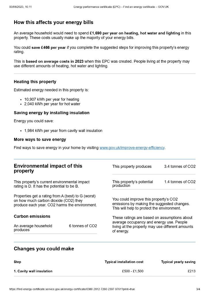 3 bedroom bungalow for sale in Sebring Avenue, Northop Hall, Mold, Flintshire, CH7 6NP, CH7