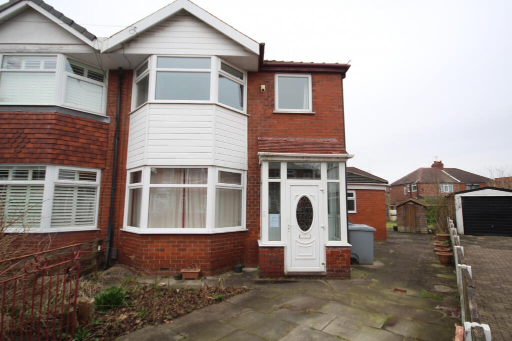 3 bedroom semi-detached house for sale in Rutland Avenue, Firswood, M16 0JF, M16