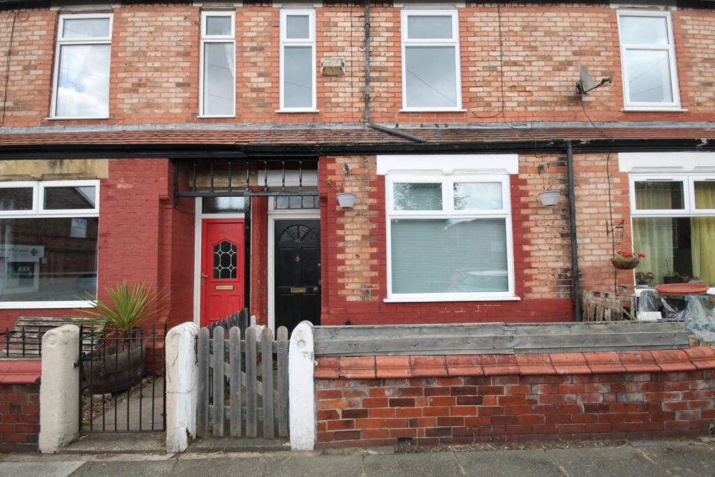 2 bedroom terraced house for sale in Mitford Street, Stretford, M32 8AG