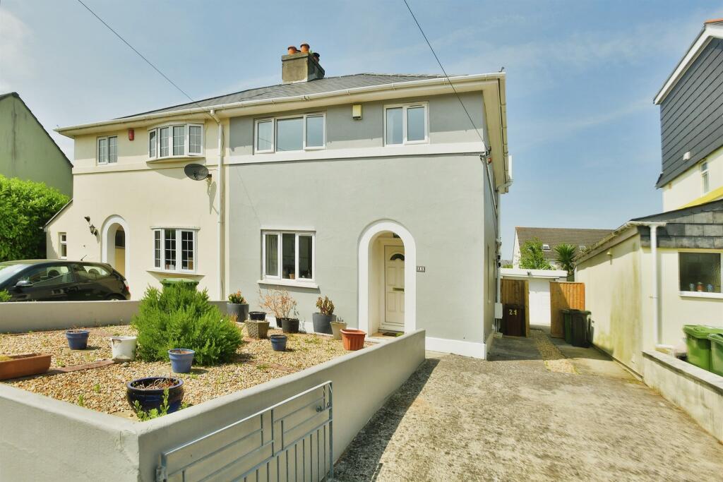 3 bedroom semi-detached house for sale in Brentor Road, Plymouth, PL4