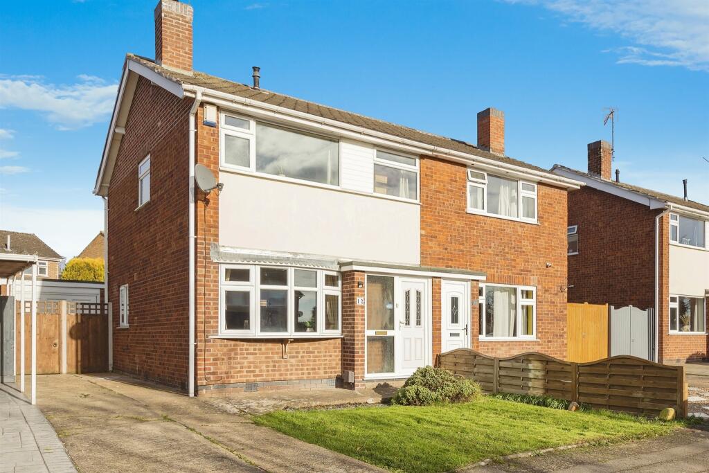 3 bedroom semidetached house for sale in Herbert Close, Whetstone