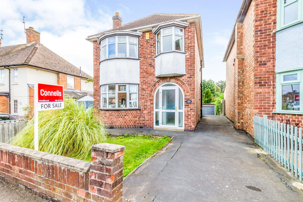 3 bedroom detached house for sale in Trinity Road, Enderby, Leicester, LE19