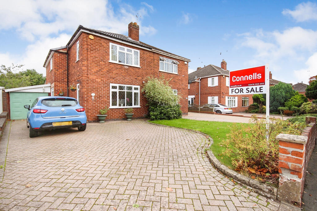 3 bedroom semi-detached house for sale in Baginton Road, Styvechale, Coventry, CV3