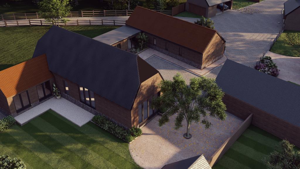 5 bedroom barn conversion for sale in Green Farm, High Street, Toseland