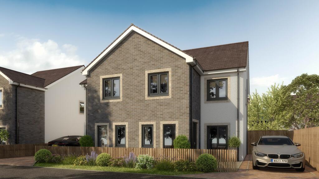 3 bedroom semi-detached house for sale in Littlemill Road, Drongan, Ayr ...