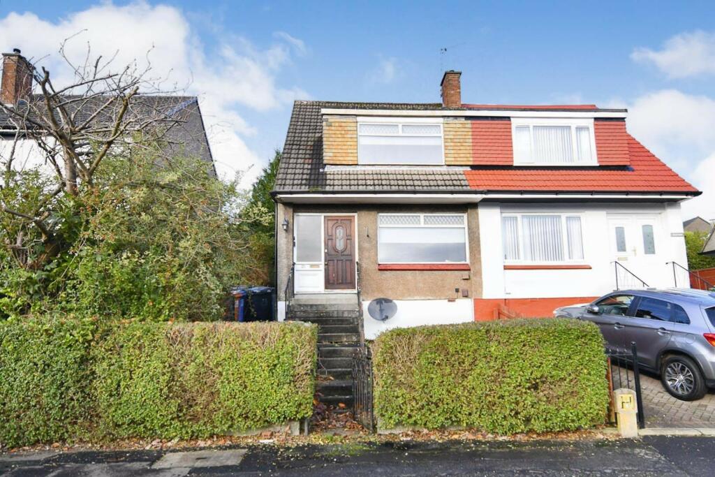3 bedroom semi-detached house for sale in Rossie Crescent, Bishopbriggs, Glasgow, G64