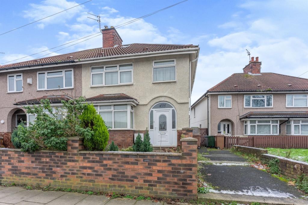 3 bedroom semidetached house for sale in Poulton Road, Wallasey, CH44