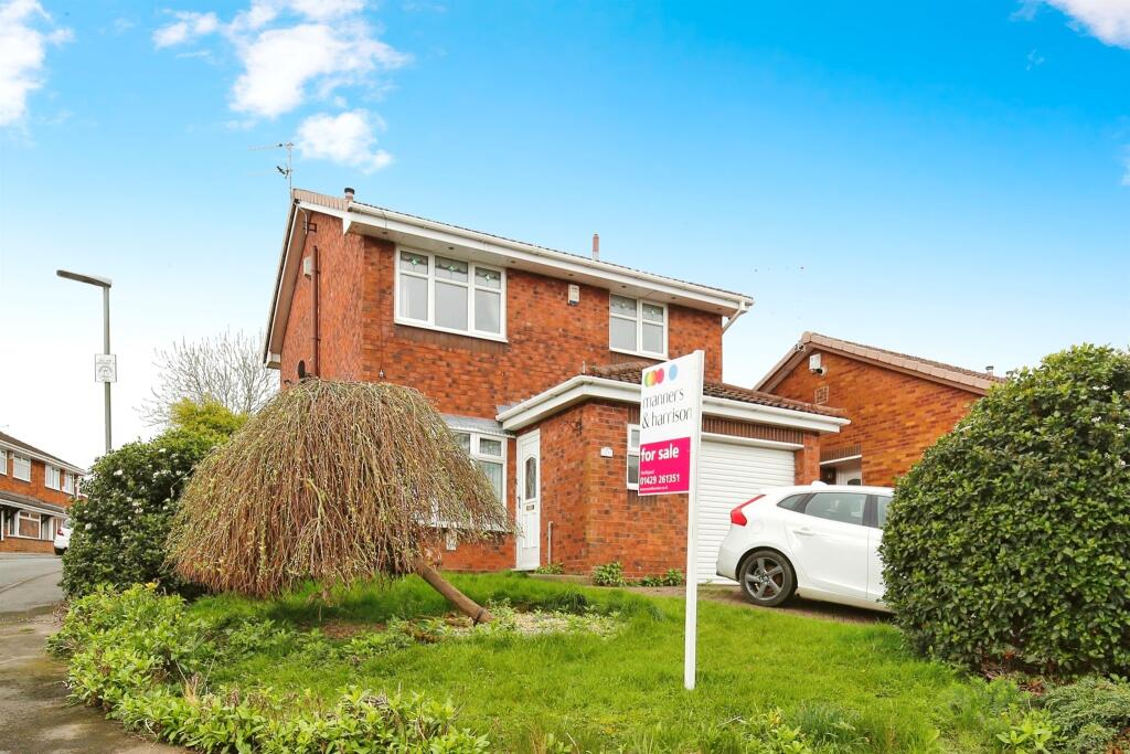 3 bedroom detached house for sale in Springston Road, Hartlepool, TS26