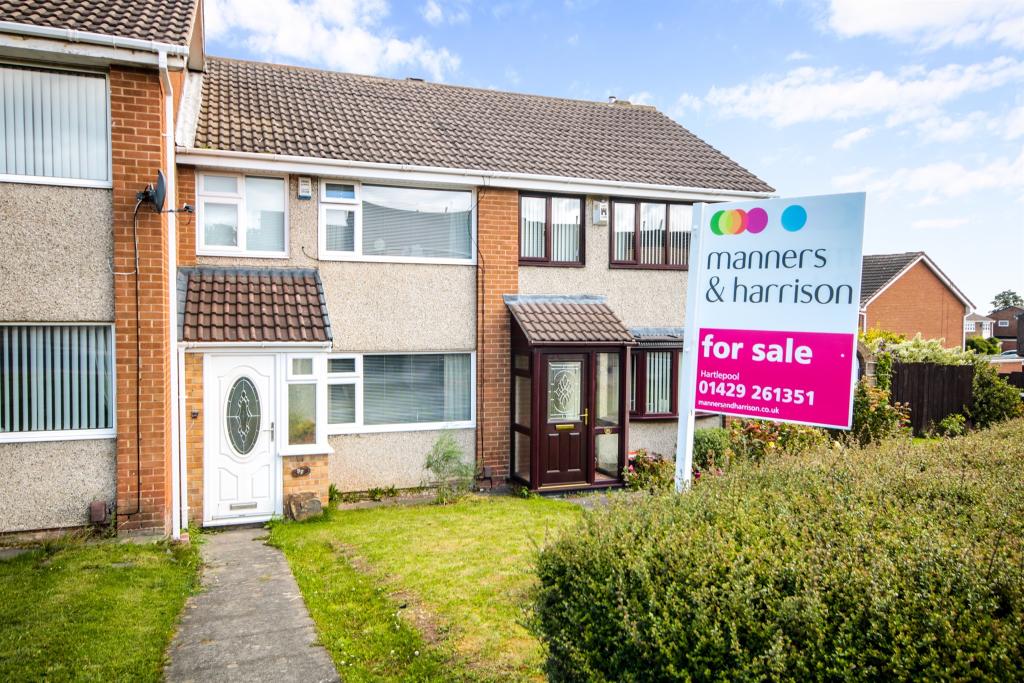 3 bedroom terraced house for sale in Clavering Road, Hartlepool, TS27