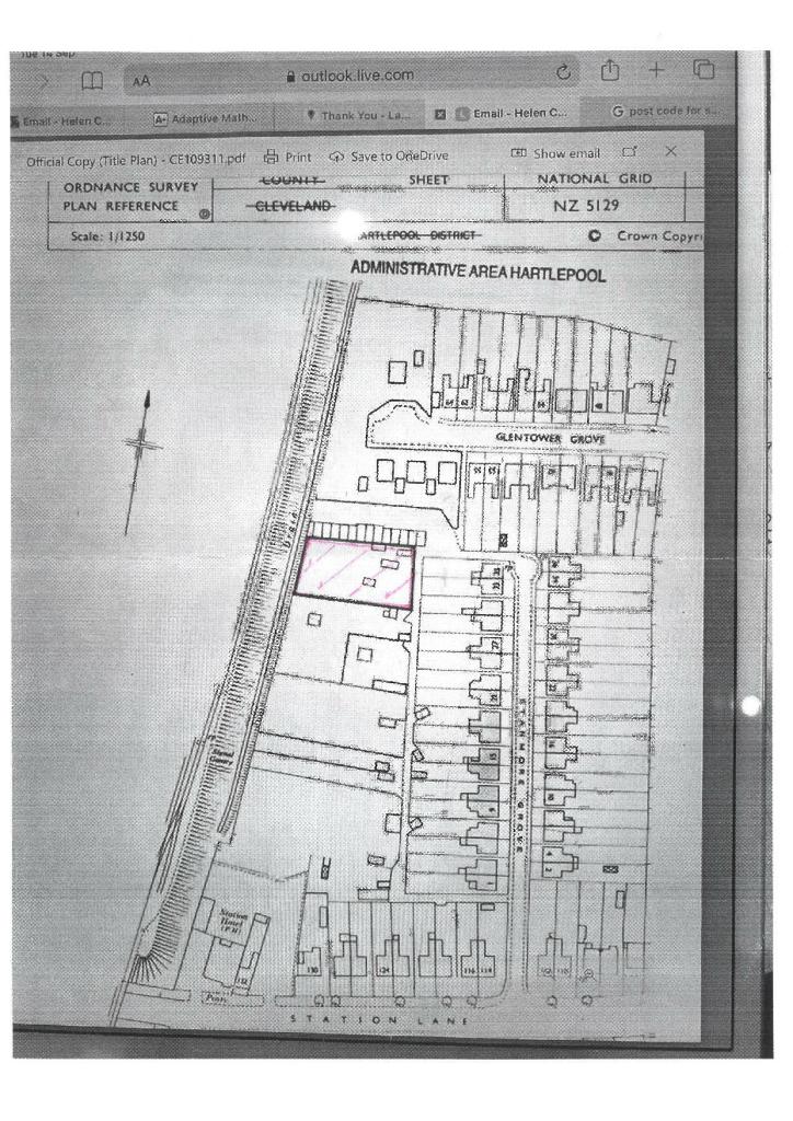 Land for sale in Stanmore Grove, Hartlepool, TS25