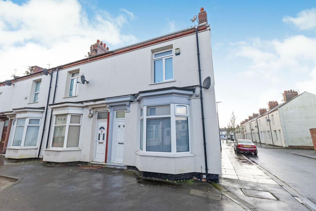 2 bedroom end of terrace house for sale in St. Cuthberts Road, StocktonOnTees, TS18