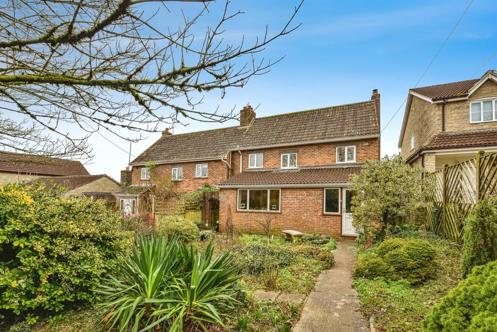 3 bedroom semidetached house for sale in Castle Hill, Nunney, Frome, BA11