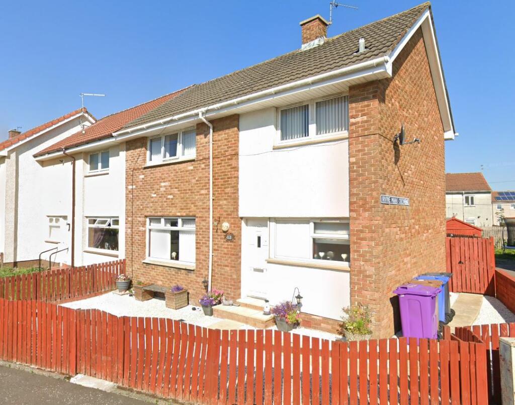 3 bedroom end of terrace house for sale in Irvine Mains Crescent