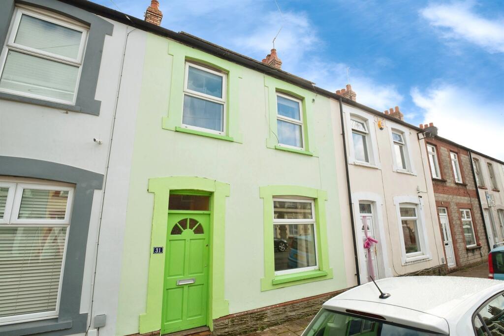 2 bedroom terraced house for sale in Arthur Street, Roath, Cardiff, CF24