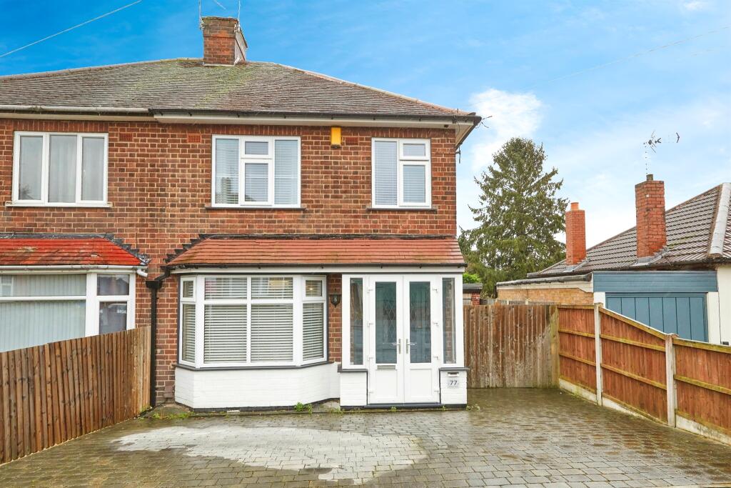 3 bedroom semi-detached house for sale in Rupert Road, Chaddesden, Derby, DE21