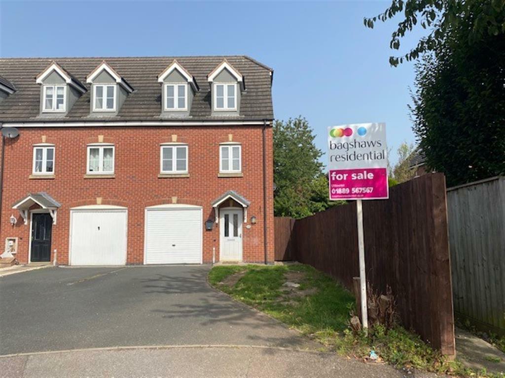 3 bedroom town house for sale in Woodland Drive, Rocester, Uttoxeter, ST14
