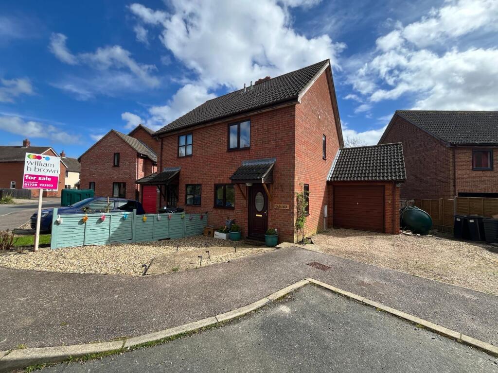 2 bedroom semidetached house for sale in Willow Green, Worlingworth