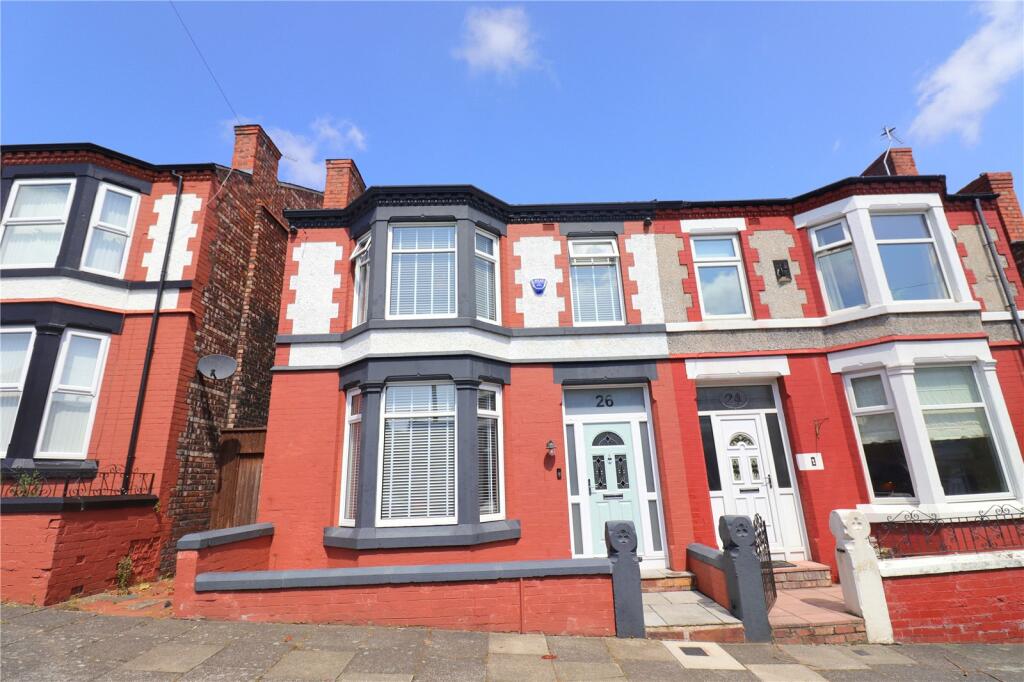 4 bedroom semidetached house for sale in Laburnum Road, Oxton, Wirral