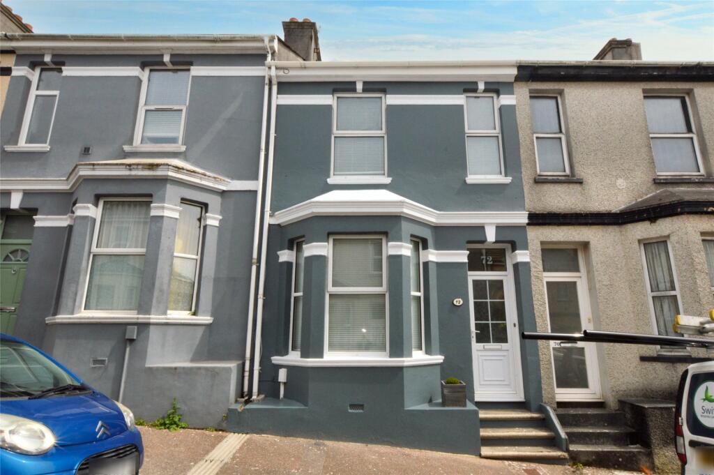 3 bedroom terraced house for sale in Townshend Avenue, Plymouth, Devon, PL2