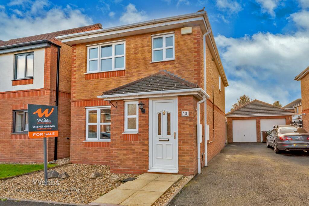 3 bedroom detached house for sale in Stephenson Way, Hednesford