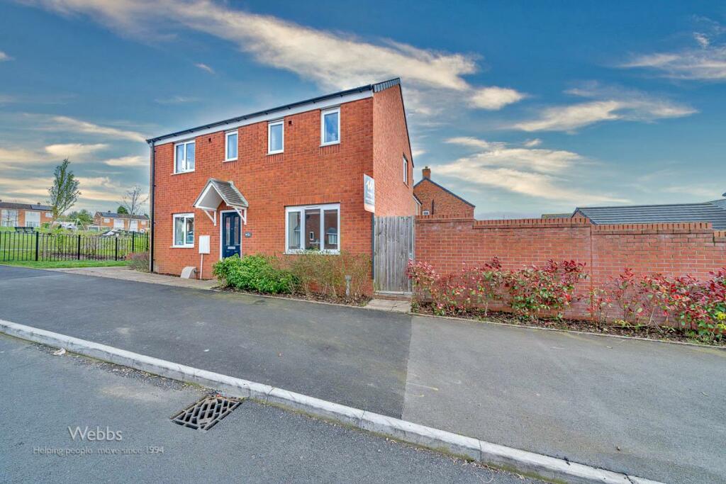 3 bedroom detached house for sale in Pit Pony Way, Hednesford, Cannock