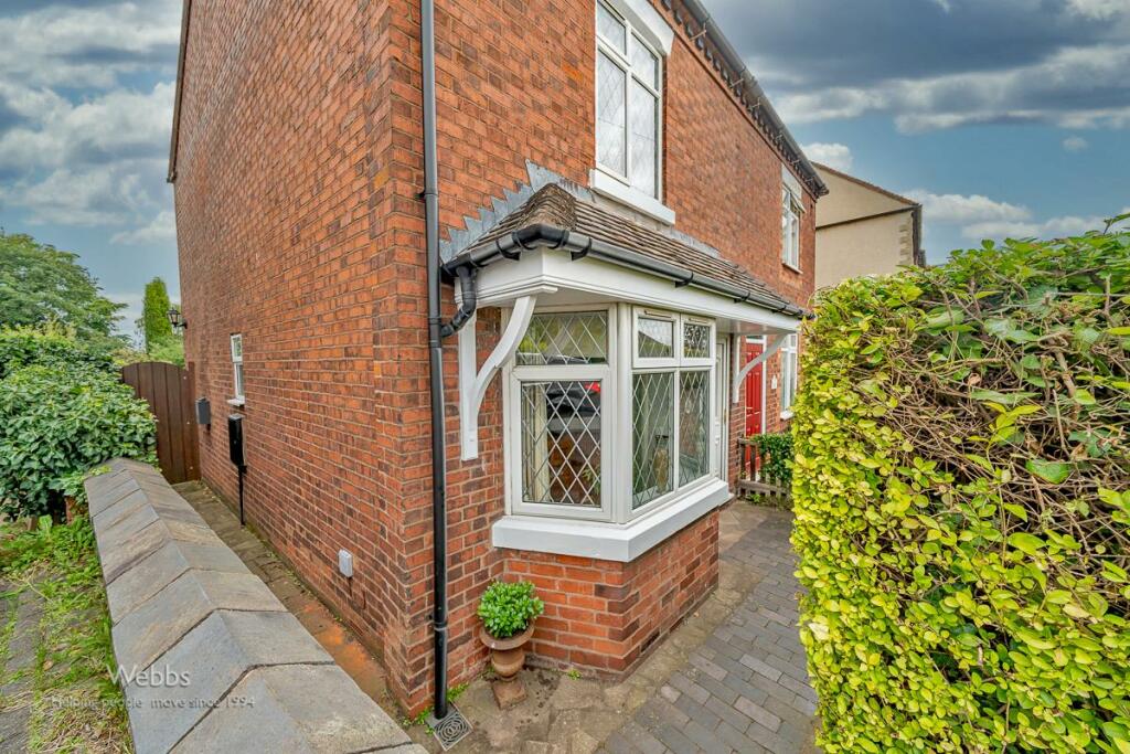 2 bedroom semidetached house for sale in New Road, Armitage, Rugeley, WS15
