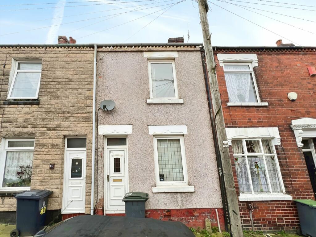 2 bedroom terraced house for sale in Turner Street, StokeonTrent