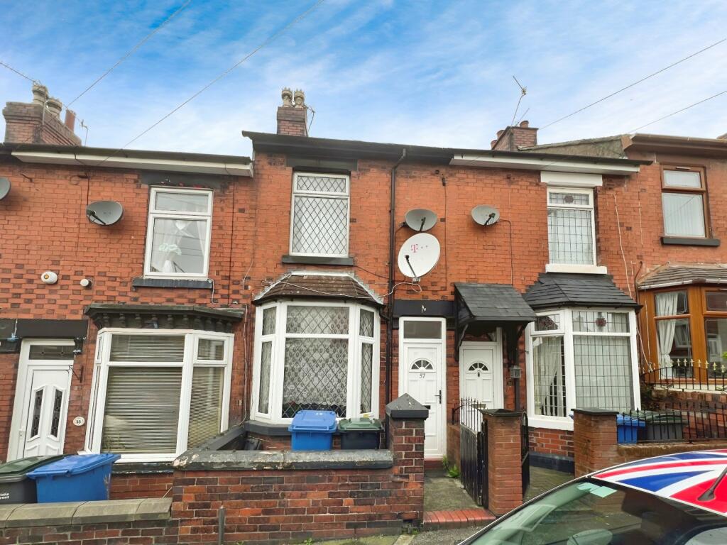 2 bedroom terraced house for sale in Macclesfield Street, Stoke-on-Trent, Staffordshire, ST6