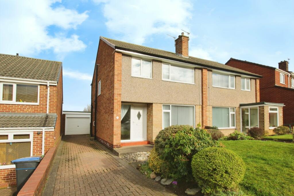 3 bedroom semidetached house for sale in Runnymede, Great Lumley, Chester Le Street, County