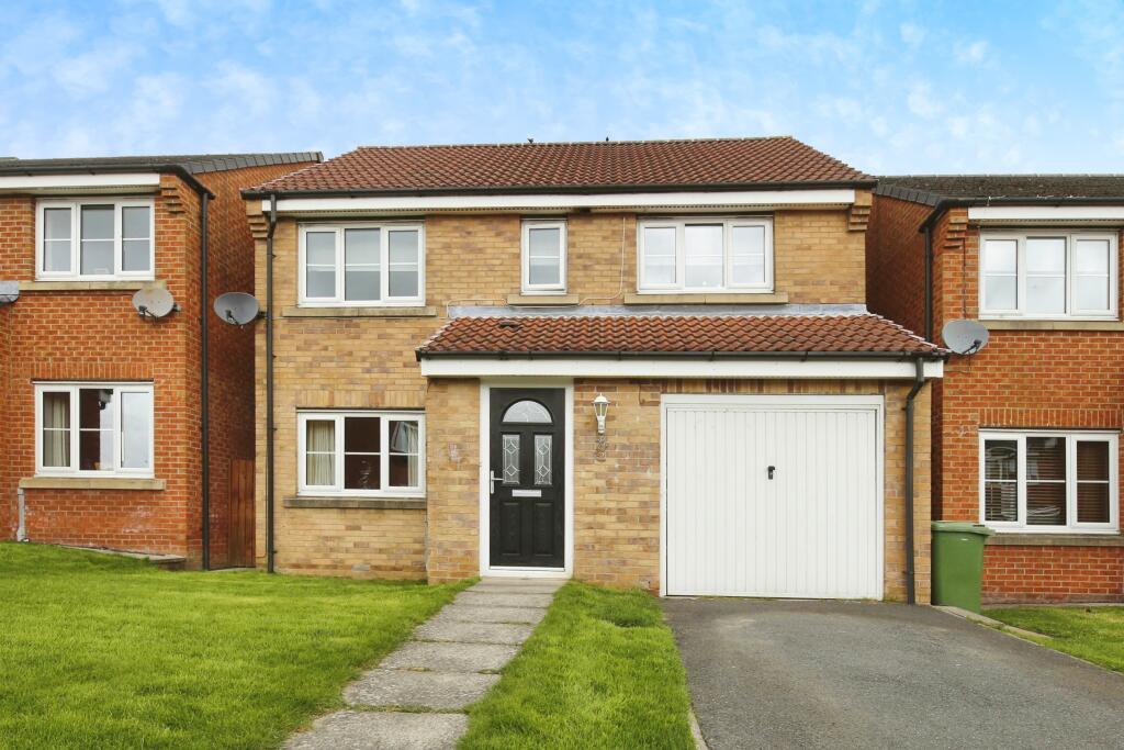 4 bedroom detached house for sale in Grousemoor, Haswell, Durham, DH6