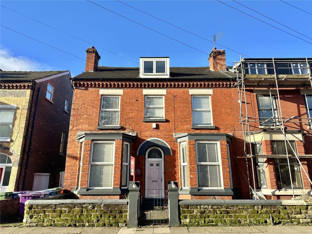 5 bedroom semidetached house for sale in Hartington Road, Toxteth