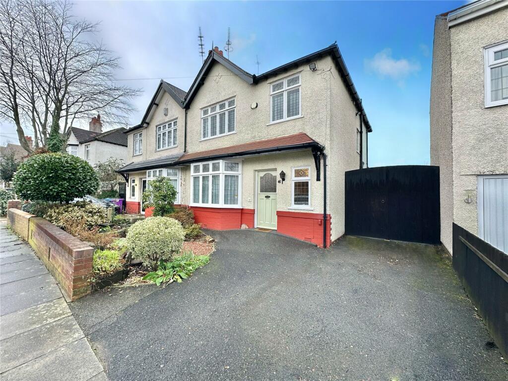 3 bedroom semidetached house for sale in Hattons Lane, Childwall