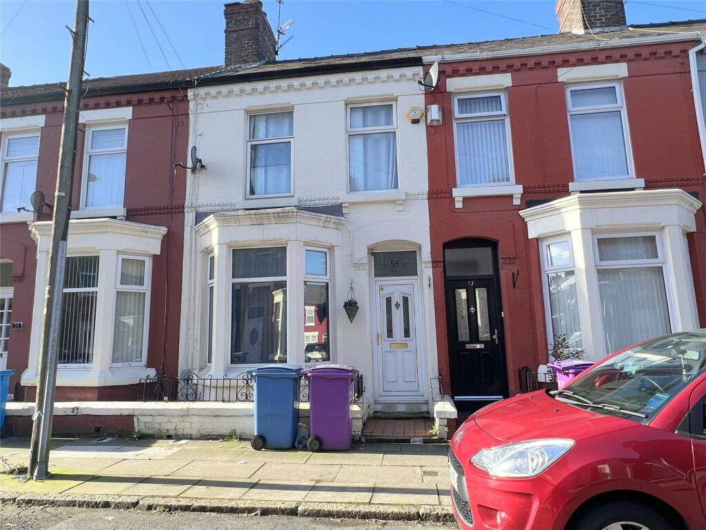 4 bedroom terraced house for sale in Kelso Road, Fairfield, Liverpool, L6