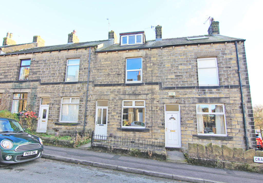 2 bedroom terraced house for sale in 4 Cragg View , Silsden, , BD20