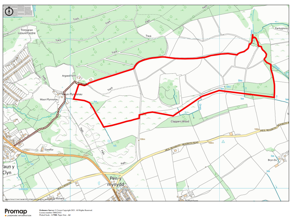 Land for sale in 95.9 Acres of Land, Trimsaran, Kidwelly, SA17