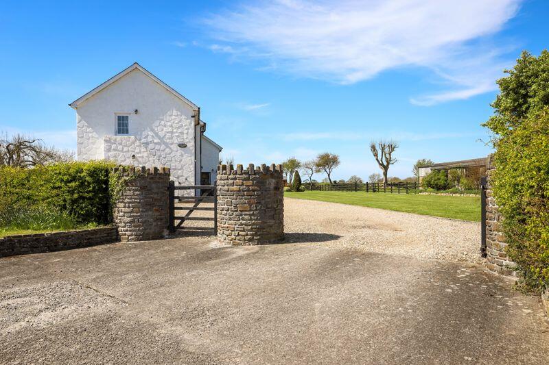 4 bedroom detached house for sale in Castle Lodge Farm, Llancarfan, The
